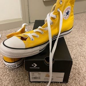 Yellow Converse